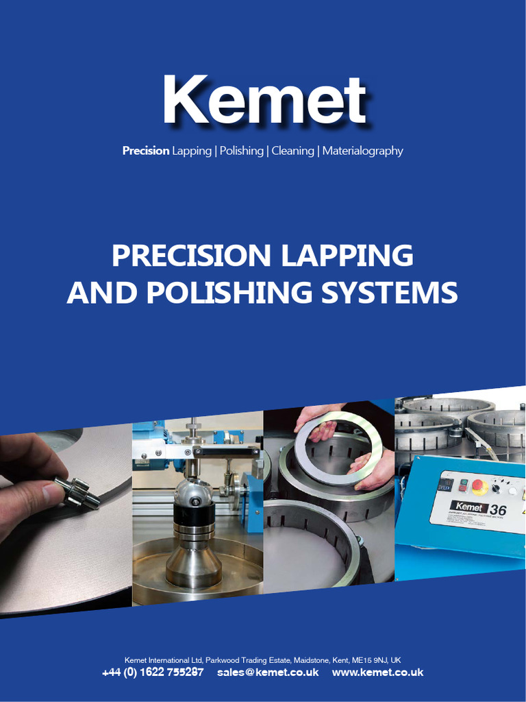 Precision Lapping Systems and Accessories Catalogue | PDF