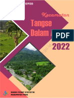 Kecamatan Tangse Dalam Angka 2022