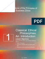 Foundations of The Principles of Business Ethics