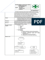 SOP epidemiologi malaria