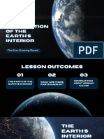 T Earth Science Presentation in Dark Blue Animated Style