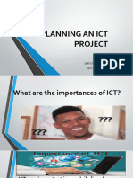 Planning An Ict Project
