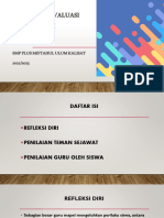 Diseminasi Evaluasi Dan Refleksi