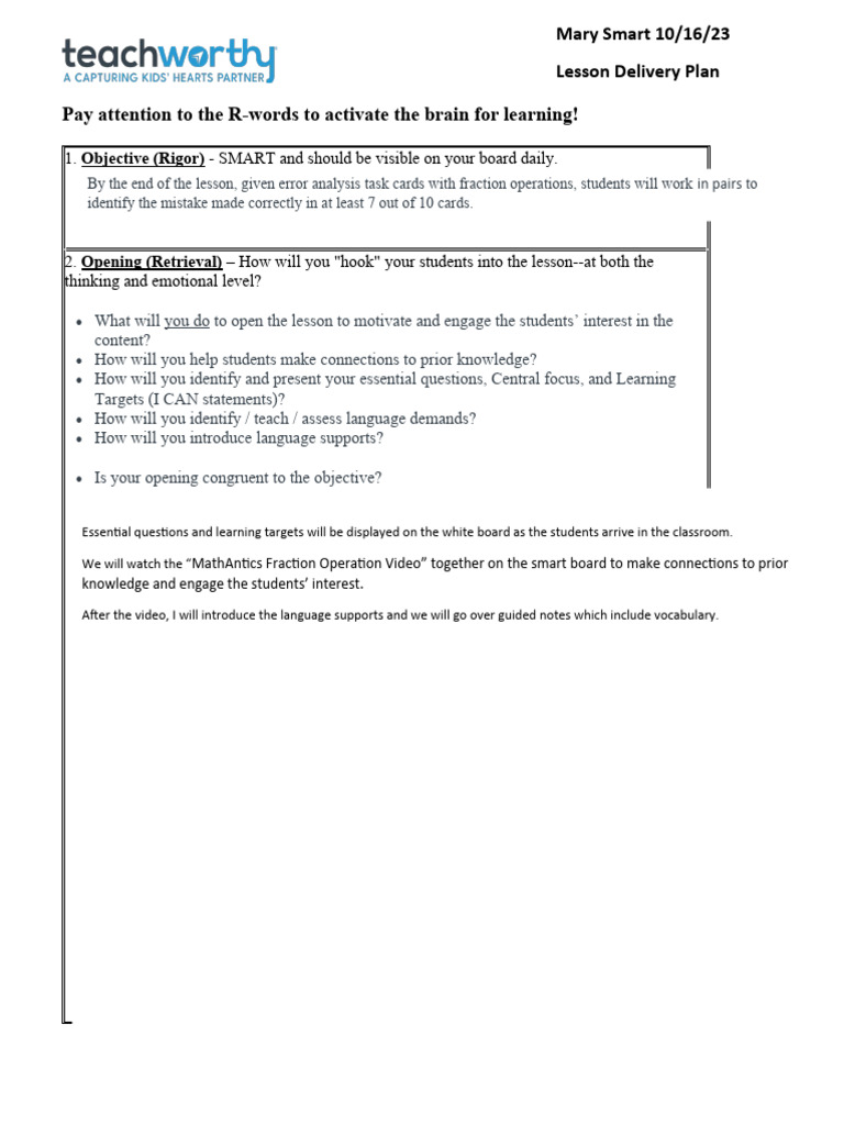 Delivery Plan 1 | PDF