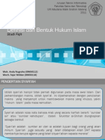 Definisi Dan Bentuk Hukum Islam