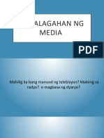 FILIPINO WEEK 7 Kahalagahan NG Media