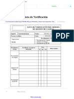 8.1ejemplo de Una Lista de Verificacion