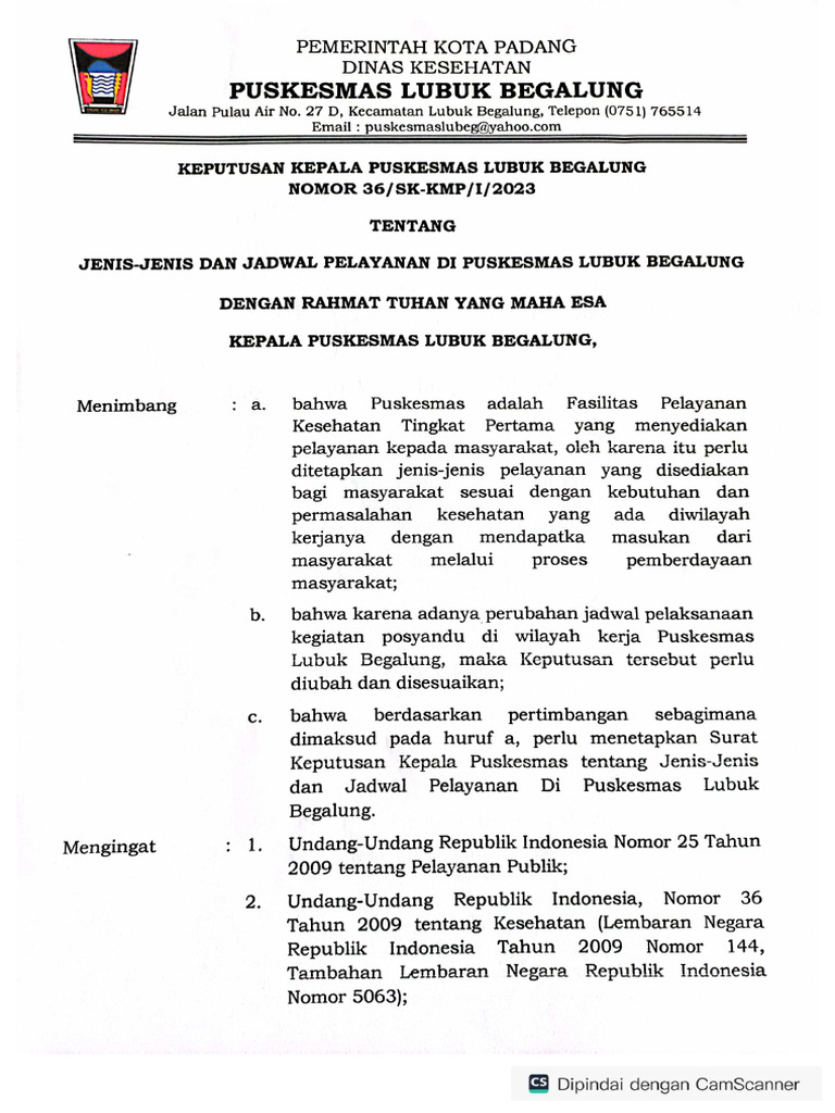 1.4.1.a.2 SK Penetapan Program MFK Yang Terintegrasi Dengan Jenis Jenis ...