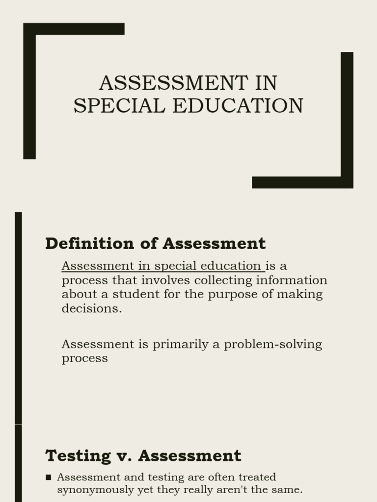 ASSESSMENT IN SPECIAL EDUCATION A PRACTICAL APPROACH 6TH EDITION FREE visual data 3