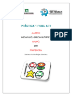 Práctica 1 Pixel Art - Garcia Gutierrez Oscar Axel - 4551