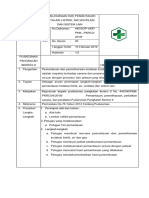 SOP Pemantauan Listrik, Ventilasi Air, Listrik Dan Gas Oksigen