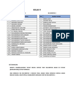 Jadwal PTM KLS 9 Fix