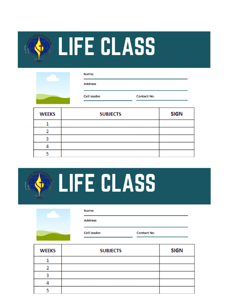 Life Class | PDF
