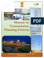 Manual On Transmission Planning Criteria 2023
