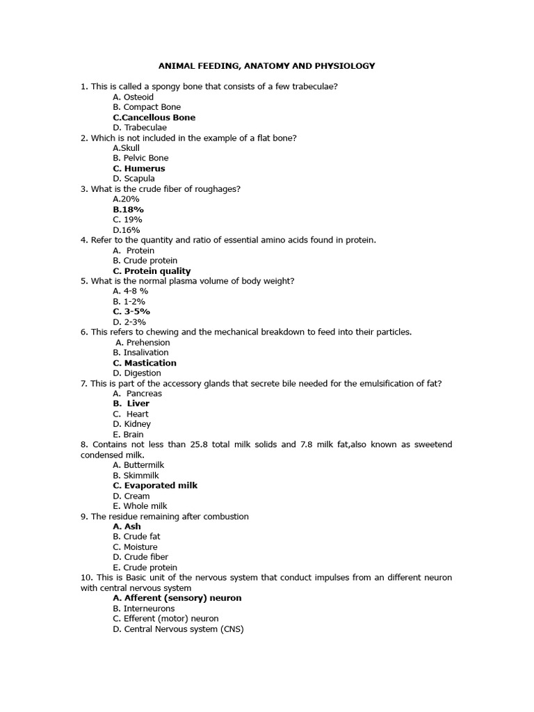 ANIMAL NUTRITION EXAM QUESTIONS AND ANSWERS PDF visual data 3