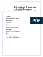 Modelo Biomedio y Biopsicosocial