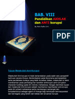 Bab - Viii Akhlak Dan Anti Korupsi