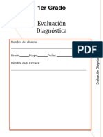 1er Grado - Diagnóstico Autc