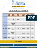 PreBoard Date PDF