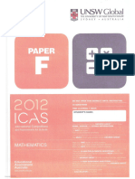 ICAS Maths F 2012