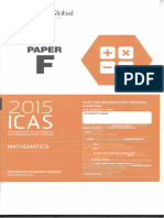 ICAS Maths F 2015