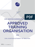 CAGM 1011 - Approved Training Organisation (ATO) Rev01