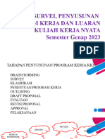 Materi Pak Agung Penyusunan Program Kerja KKN Genap 2023