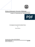Division of Informatics, University of Edinburgh: Institute For Communicating and Collaborative Systems