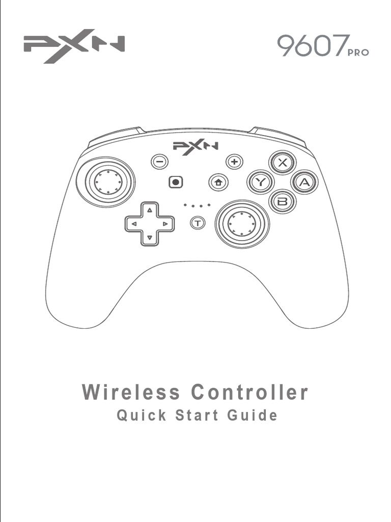 PXN 9607 Controller Quick Start Guide | PDF | Computers