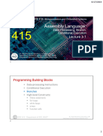 EEE415-Week03-Assembly Language Programming