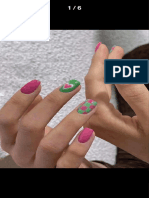 Instantly Upgrade Your Look With 24pcs Pink Green Plaid Heart Pattern Fake Nail & 1pc Nail File & 1sheet Nail Tape SHEIN USA