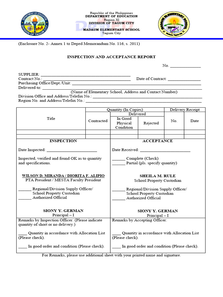 Building inspection and acceptance report form pdf plywood