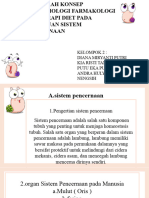 Menelaah Konsep Fatofisiologi Farmakologi Dan Terapi Diet Pada Gangguan Sistem Pencernaan