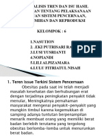 Tren Dan Isu Hasil Penelitian Tentang Pelaksanaan Ganguan Sistem Pencernaan, Perkemihan Dan Reproduksi