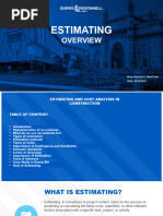 Draft-Estimation Presentation - 09.10.2023