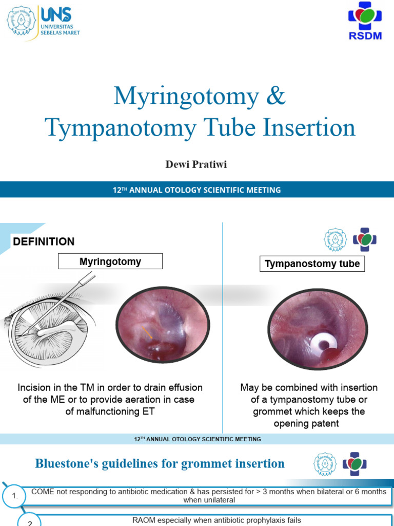 Miringotomi & Grommet Insertion Fix PITO2 PDF