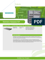 Siemens Hit Surpass-Data
