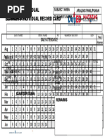 Individual Record Card