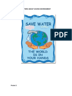 Posters About Saving Environment