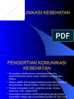 KOMUNIKASI KESEHATAN 