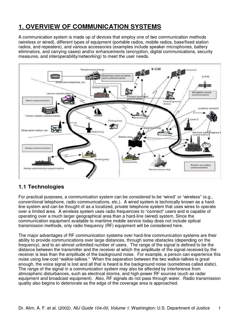 Overview of communication systems pdf
