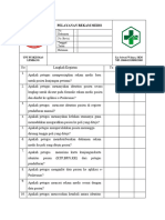 Daftar Tilik Pelayanan Rekam Medis