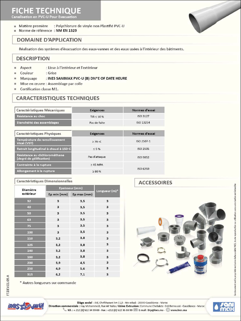 INES SANIMAX PVC 50X3.5[7] | PDF