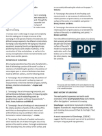 FUNDAMENTALS OF SURVEYING Prelims