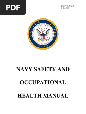 secnavinst 5100.13 e tobacco policy personnel security and classified information program Navy Safety and Health Manual