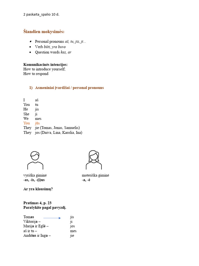 2 Paskaita | PDF