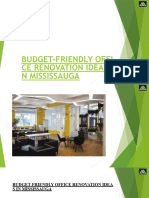 Budget-Friendly Office Renovation Ideas in Mississauga