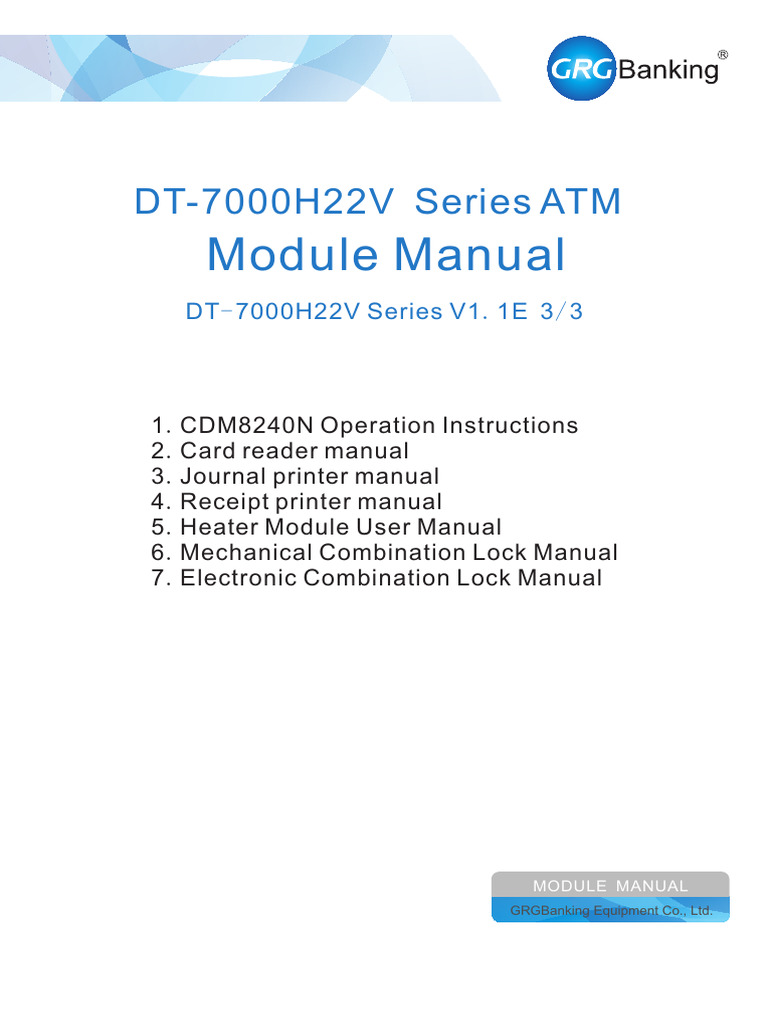 H22V Series Module Manual V1.1 | PDF | Smart Card | Power Supply