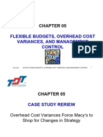 Management Accounting - Chapter 05 - Flexible Budget Overhead Cost Variances