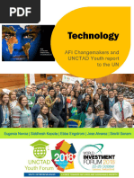 AFI Changemakers and UNCTAD Delegates Report On Technology 2019